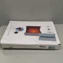 Under Desk Leg Warmer with Blanket, Foldable Space Heater with Timer & Thermostat, Electric Portable Leg Heater for Indoor Use, Quiet & Small Space Foot Warmer for Office & Home, 4-Fold