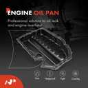 A-Premium Lower Engine Oil Pan Sump with Drain Plug Compatible with Volkswagen Jetta, Passat, Passat CC, Golf, Tiguan, Beetle, CC, Eos & Audi A3, A3 Quattro, Q3, Q3 Quattro, TT, TT Quattro, 1.8L 2.0L