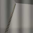 Alltree Lined Journal Notebook, Spiral Notebook for Work, A5 Medium, Spiral Hardcover Notebook with Tabs, Pen Loop, Pocket, Stickers, 160 Pages, Journal for Women & Men, Purple(6"x8.5") (Lavendar)