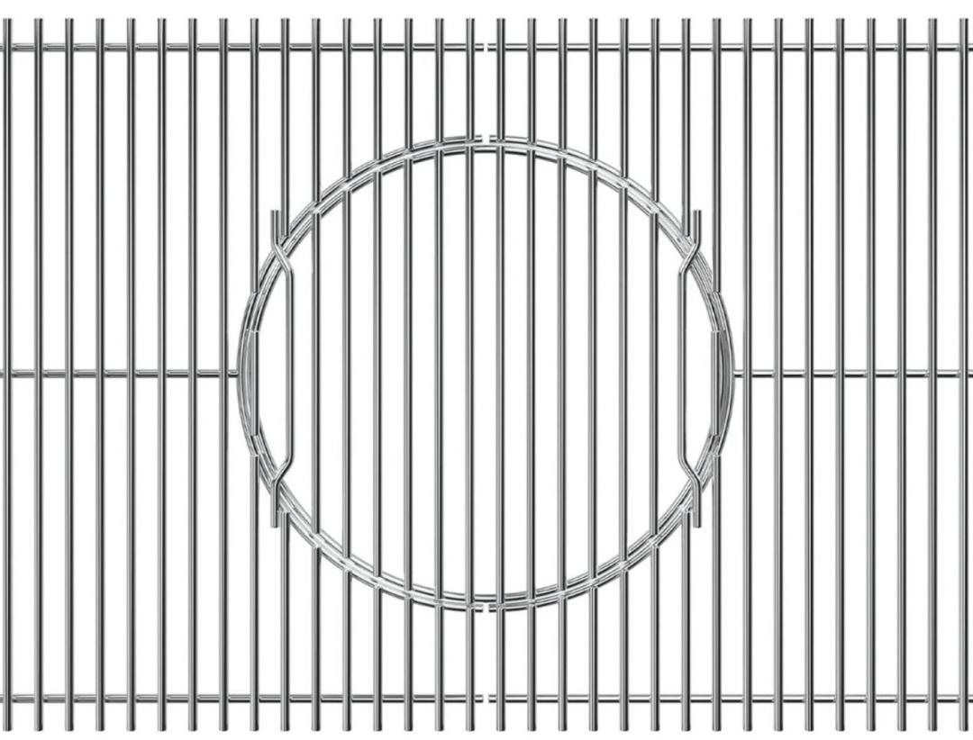 64812 Spirit 2 Grill Grates for Weber Gourmet BBQ System Replacement Parts GS4 Spirit II &I 300 SER,Weber Genesis 1000-5000, Genesis Silver/Gold/Platinum B &C for Weber Parts 7638 7639 Stainless Steel