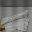 Bathroom Towel Bar, 24 Inch Stainless Steel Towel Rack for Bathroom Wall Mounted, Rustproof Towel Holder Organizer Hanging Bath Towels Modern Home Decor Matte Black Towel Rod Bathroom Accessories (Silver)