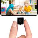 4K Mini Wireless Camera Home Security Cam Indoor HD Camera Small Smart WiFi House Portable Cameras Tiny House Nanny Cam Battery Life Powered Body Cameras 150 Wide Angle Night Vision Motion Detection