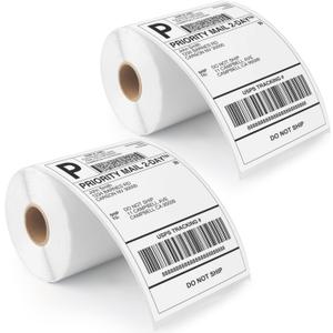 4" x 6" Shipping Labels Compatible with Dymo Labelwriter 4XL 1744907,1755120, Postage Thermal Labels (2 Rolls, 440 Labels)