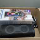 Karaoke Machine, Bluetooth Party 2 Speakers with 2 Wireless Rechargeable Mics