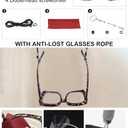 OCCI CHIARI Large Oversized Reading Glasses Women Square Vintage readers (Z Bifocal-demi)