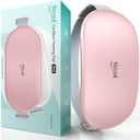 Slimpal Heating Pad for Period Cramps, Plus-Sized Portable Electric Heating Pad, Menstrual Cordless Heat Belt Back, Belly, Waist Pain Relief, Long-Lasting Battery, Light Pink