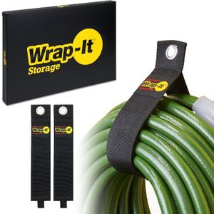 Heavy-Duty Wrap-It Storage Straps, 28-inch (2 Pack)