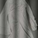 MORROWIND Women Costume White Hooded Long Dress Robe with Belt Halloween Cosplay Party Outfit Suit (Small)