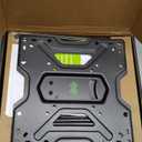 USX MOUNT UL Listed Full Motion TV Mount, Swivel Articulating Tilt TV Wall Mount for 26-65 Inch LED, 4K, Wall Mount Bracket with VESA 400x400mm Up to 77lbs, Perfect Center Design -XMM006-1