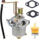 FitBest A100626 Carburetor with Fuel Filter for Powermate 79CC 9" 3.5 FT-LBS 4-Cycle Lawn Edger & Generator Fits PWLE0799/PWLE0799F2N/P-WLE-0799-F2N/Champion 80cc Engines