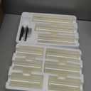 Vinkor Flameless Candles Battery Operated Candles Real Wax Pillar LED Candles with 10-Key Remote and Cycling 24 Hours Timer (Ivory 4" 5" 6" 7" 8" 9")