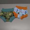 MOEMOE Baby Reusable Swim Diapers 2Pcs Comfortable Waterproof Baby Swim Diapers for Boys Swim Lesson M/3T