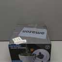 Smile mom Salad Spinner Small Lettuce Spinner Kitchen Gadgets Vegetable Washer, High Efficiency for Home Kitchen Washing & Drying Leafy Vegetables, One-Handed Handle Easy Press 3.8 Qt White