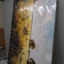 SERIMINO Country Nature Landscape Wall Art, Green Meadow Wildflower Extra Large Canvas Painting, Spring Scenery Aesthetic Rustic Farmhouse Wall Decor Living Room Dining Room Art Prints 29X57 Inch