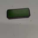 Peakeep Small Battery Powered Digital Alarm Clocks for Bedrooms Bedside, Cordless Tiny Travel Portable Desk Clock, Large Numbers Auto Dimmable, LED Display 4 Dimmers, 5 Alarm Volumes (Green Digits)