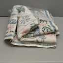 SHACOS 5x7 Floral Area Rugs for Living Room, Machine Washable Vintage Boho Rugs for Bedroom, Non Slip Soft Floral Low-Pile Nursery Carpet for Kids Room Dining Room Entryway Indoor, Green