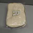 3 x Personalized Anniversary Wife Birthday Gifts from Husband,Mothers Day Gifts for Women,Waist Packs Initial White R,Cream Bag