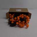 Solar Halloween Lights Outdoor Waterproof, Pumpkin Solar Lights for Outside Thankgiving Decor, LED Orange Pumpkin Swaying Lamps for Garden Decor, Yard, Lawn, Party Decorations (Orange-4pc)