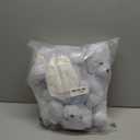 6 Sets Bear Blindfolded Diaper Changing Baby Shower Games Baby Dolls Diapers for Bridal Shower Gender Reveal Games Prizes Gifts for Adults Boys Girls (Blue)