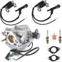 WFLNHB Carburetor Ignition Coil Replacement for Honda GX610 18HP GX620 20HP V-Twin Replace 16100-ZJ0-871 16100-ZJ0-872 16100-ZJ1-872 16100-Z9E-863