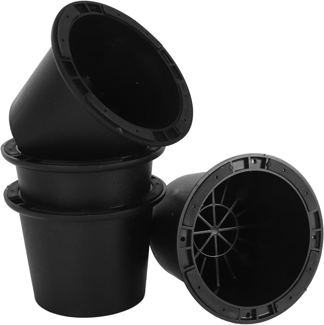 Bed Risers Rubber Heavy Duty Chair Leg Lifts Furniture Riser Blocks for Desk Cabinet Sofa Couch Tables Type A 4PCS (Type 1)