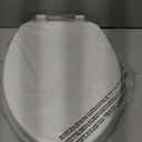 American Standard 5311012.020 Laurel Elongated Wood Toilet Seat with Cover, White