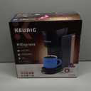 Keurig K-Express Single Serve K-Cup Pod Coffee Maker, 3 Brew Sizes, Strong Button Feature, 42oz Removable Reservoir, Black