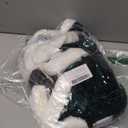 TRIWORKS Christmas Lingerie for Women Santa Dress Costume Set Christmas Sequin Dress with Xmas Hat Belt Gloves (Small, Green)