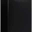Danby DAR026A1BDD-6 2.6 Cu.Ft. Mini Fridge, Compact Refrigerator for Bedroom, Office, bar, countertop, E-Star Rated in Black