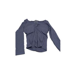DANYSA Blue Long Sleeve Women Shirt Large
