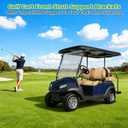 10L0L Golf Cart Front Roof Strut Brackets for Club Car Tempo with Steel Screw Bushings Repair Kit, Heavy Duty Strut Support Reinforcement Repair
