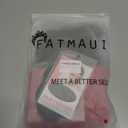 Fatmuai Short Curly Mens Red Beanie Halloween Costume Reallistic Cosplay and Performance Hair Wig with Black Mustache