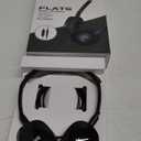 JVC Flats On-Ear Wired Headphones - Flat Foldable Design - 30mm Driver for Powerful Sound - Soft Ear-Pads for Comfort  Steel Headband - Lightweight & Portable - PC/Laptop/Gaming - 3.5mm Slim Plug (Adjustable, Black)