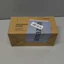 Diatomite Toothbrush Holders for Bathrooms, Quick Dry Electric Tooth Brush and Toothpaste Organizer Bathroom Accessories for Countertop, Vanity, Sink - Marble White (Large)