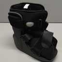 Air Walking Boot, Fracture Boot Short Walker Protection Fits Left or Right Foot Ankle Support for Injuries Fractures Sprains Black M