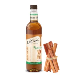 DaVinci Gourmet Naturals Cinnamon Bark Syrup, 25.4 Fluid Ounces (Pack of 1)