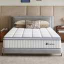 Avenco King Mattress 12 inch, King Hybrid Mattress in a Box
Individual Pocket Coils & Cooling Gel Memory Foam, Motion Isolation, Pressure Relief, CertiPUR-US Certified, Medium Firm