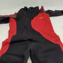Yueta Mens Wetsuit 3mm Neoprene Full Body Diving Suit Front Zip Long Sleeve Keep Warm for Swimming Surfing Snorkeling Kayaking in Cold Water (Men's Red, XXL)