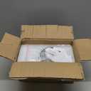 HuisMier Brushed Nickel Crystal Wall Sconce, Modern Dimmable LED Wall Light Fixtures with Remote, K9 Elegant Crystal Vanity Wall Lighting for Bathroom Bedroom Stairway Hallway, Hardwired 3000K-6000K