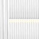 Treela 36 Pieces Flameless Taper Candles 11 Inch Flickering Faux LED Battery Operated Electric Fake Candles for Christmas Halloween Birthday Wedding Party Supplies(White)