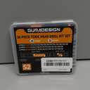 GURADESIGN 36-Piece Torx Bit Set, Tamper Resistant Star Bits One Size, Black