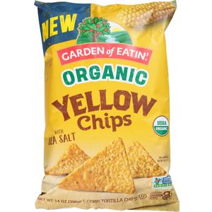 Garden of Eatin' Organic Yellow Corn Tortilla Chip 14 oz (EXP 05/06/26)