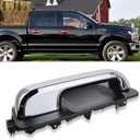 Moonlinks Compatible with Ford F150 Door Handle,2015-2020 F150 Front/Rear Passenger Exterior Door Pull Handle for Right Side,Chrome Lever(14603667/FL3Z1522404BF)