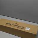 ProsourceFit Natura TPE Yoga Mat 1/4" (6mm) Thick, 72" Long, Reversible with High-Density Cushion & Non-slip Texture, Eco-conscious & Hygienic, Black/Grey