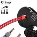 Lytool Wire-Ferrule Kit 1200pcs:Ferrule-Connectors, Double Ferrules Terminal Set, Insulated Ferrule Crimp Pins, Single Line Ferrules and Twin Wire Ferrule Set, AGW 23-6