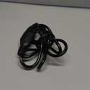 16/3 Black Extension Cord 6 FT Indoor, Short Extension Cord for Laptops, Coffee Makers, Office Home Appliances, 3 Prong Small Resistant Cable Flexible, 13A 125V 1625W ETL Listed