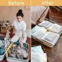 Clear Zipper Bags Resealable for Clothes, 3 Mil Thick 10x13 inch Large Plastic Mailers Travel for Clothing, 100 Pcs Self Seal Apparel Poly Bags for Sweaters, Jeans Shipping