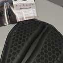 Motorcycle Seat Cushion Gel Pad Universal with 3D-Honeycomb Structure, Soft Gel Seat Pad for Motorcycle, Foldable & Anti-slip Protection, Breathable and Shock Absorption Comfortable for Long Rides