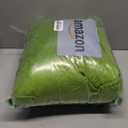 Plush Round Pillow - Soft and Comfortable Velvet Simple Pillow for Stylish Living Environment (Green)