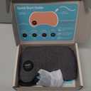 Rechargeable Cordless Heated Eye Mask - Weighted Compress with Graphene Heating for Dry Eyes, Fatigue, Sleep, and Travel, Gray